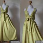 Yellow Bridesmaid Dress - ..