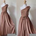 One Shoulder Dress - Brides..