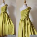 One Shoulder Dress - Brides..