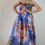 Floral Maxi Dress Party Bri..