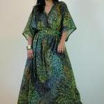 Peacock Kimono Dress Women ..