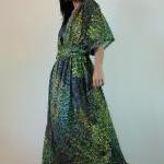 Peacock Kimono Dress Women ..