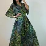Peacock Kimono Dress Women ..