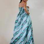 Strapless Maxi Dress Sexy S..