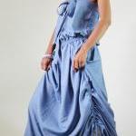Denim Dress Long Light Blue..