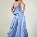 Denim Dress Long Light Blue..