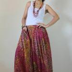 Peacock Maxi Skirt : Feel G..