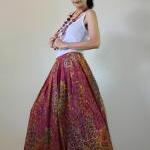 Peacock Maxi Skirt : Feel G..