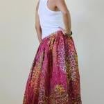 Peacock Maxi Skirt : Feel G..