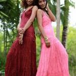 Pink Tie Dyed Maxi Dress : ..