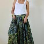 Peacock Maxi Skirt : Feel G..