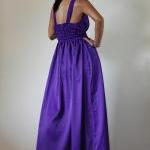 Purple Maxi Dress Classy El..