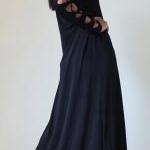 Long Black Dress Funky Tube..