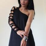 Long Black Dress Funky Tube..