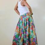Floral Maxi Skirt : Feel Go..