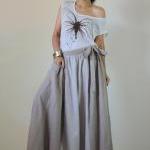 Denim Maxi Skirt : Urban Ch..