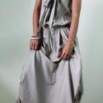 Denim Dress Cotton Stonewas..