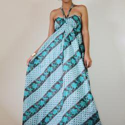 Strapless Maxi Dress Sexy Spring and Summer Gown : Cutie & Sexy Collection